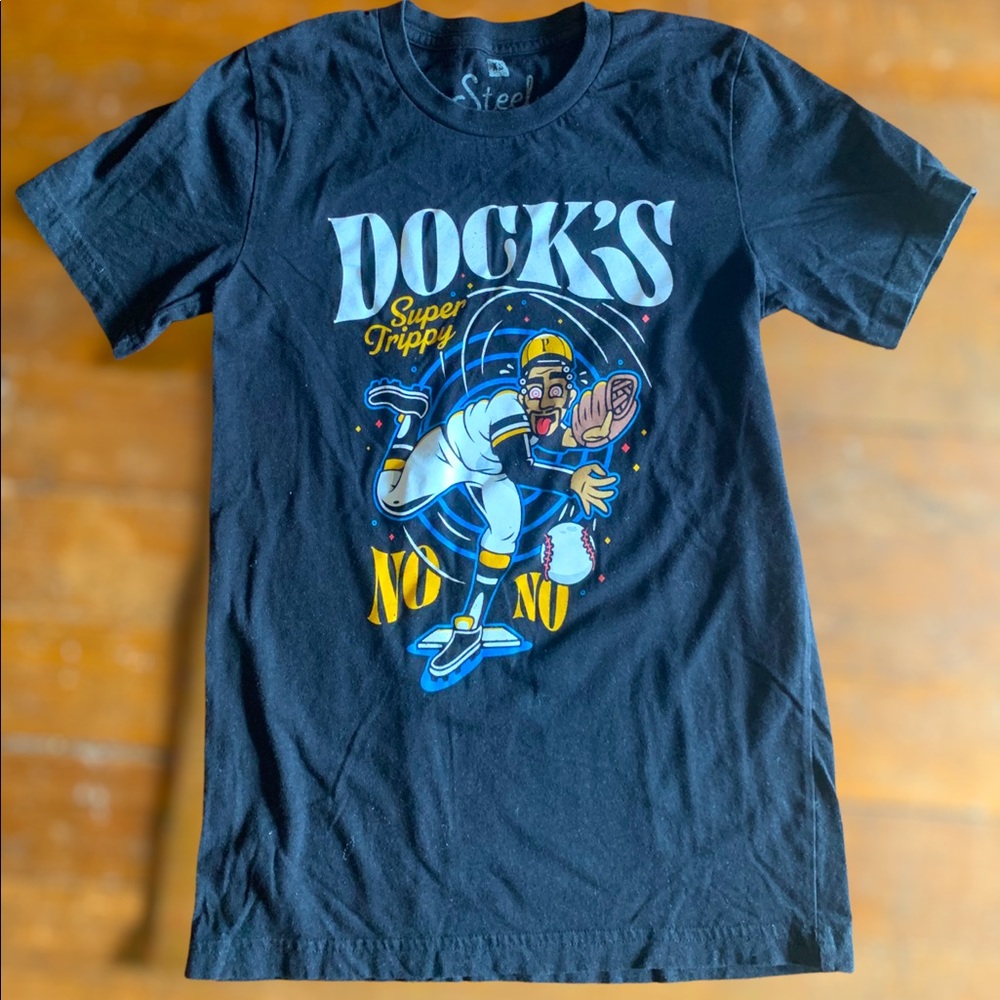 Steel City T club Docs Super Trippy No Hitter XS. Cotton blend.